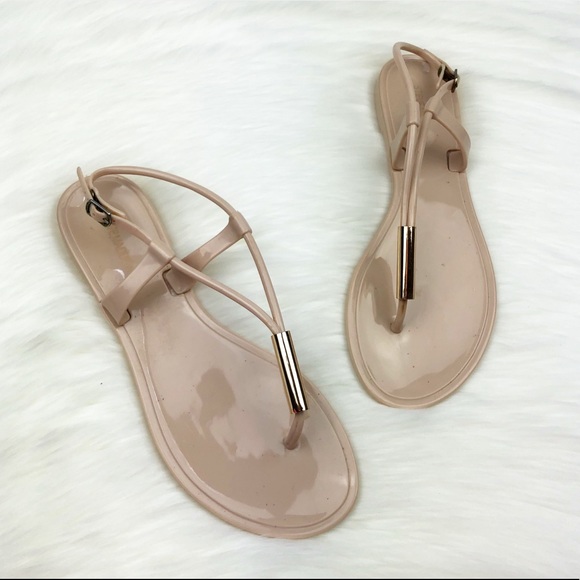 Steve Madden Shoes - Steve Madden Nude Jelly Sandals